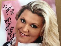 Vintage KATIE LYNN Hand Signed Inscribed Autograph Promo Photo Enjoy Lifes  Music
