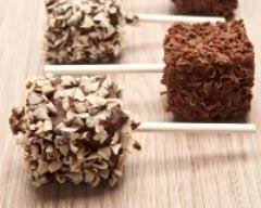 Sucettes De Chamallows Au Chocolat Faciles Recette Recette Recette Gouter Recettes De Cuisine