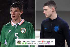 Declan rang me today and said he has decided to. Declan Rice Apologises For Using Phrase Associated With Ira As A Teenager