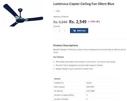 Advantages Of Buying Luminous Fans Ceiling Fan Luminous Ceiling