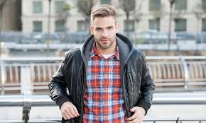 Men S Clothing New Men S Genuine Lambskin Leather Blazer Jacket Soft Slim Fit Stylish Coat Clothes Shoes Accessories Cla Ca