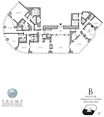 Trump International Tower And Hotel Chicago Penthouse Floor Plans Tallest Towers Trump Trump Tower Chicago Hotel Floor Plan Architectural Floor Plans