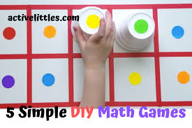 Put the flashcards away and get creative making these 5 maths games for kids ideal for preschoolers to help with number recognition, counting and early subtraction. 5 Fun Simple Diy Math Games For Kids At Home Active Littles
