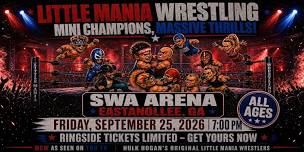 Little Mania Wrestling: Big Action, Tiny Wrestlers!