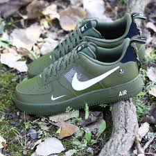Insidesneakers Nike Air Force 1 07 Lv8 Utility Olive Canvas Aj7747 300 In 2020 Nike Air Force Nike Air Force 1