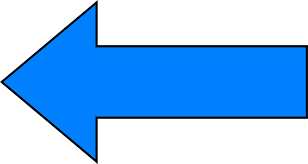 Illustration Of A Blue Left Facing Arrow Free Stock Photo Stock Photos Free Stock Photos Photo Illustration