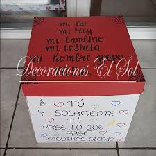 Caja De Regalo Personalizada 22cm Decoraciones El Sol