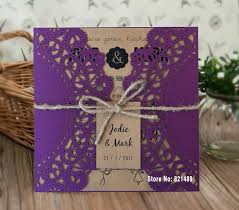 If you're hoping to host a rustic new england event with a casual feel, there are many barn wedding venues in ma to choose from. Purple Wedding Invitation Rustic Wedding Invitation Cards Laser Cut Invitation With Twine Invitation Card Card Cardcard Invitation Aliexpress