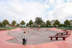 Address search in world cities. B Ild Constructo Use Shades Of Red Concrete For Skatepark On Belgian Coast