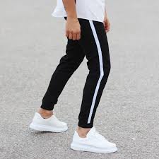 Black And White Striped Jeans Men Black Jeans With White Side Stripe Color Black Jeans 29 Shirt Accessories Shop Mens Jeans Jeans Models