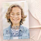 Grattis på födelsedagen David 2014 Kort