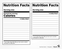 Download guidelines in creating food labels. N U T R I T I O N F A C T S T E M P L A T E M I C R O S O F T W O R D Zonealarm Results