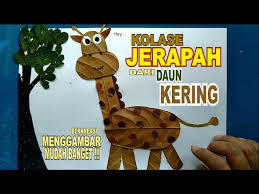 Cara membuat kolase dengan mudah berbagi bersama. Cara Membuat Kolase Burung Merak Dari Daun Youtube