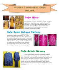 Pakaian tradisional rakyat malaysia spt. Pakaian Tradisional Psk