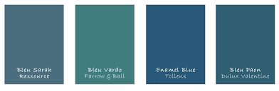Bleu Canard Adopter Cette Couleur Dans Votre Deco Peinture Bleu Canard Peinture Bleu Bleu Canard