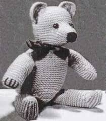If you've ever wanted to make a teddy bear, it's easy to do! Free Weldon Teddy Bear Knitting Pattern