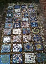 Mosaic Stepping Stones In Assorted Patterns Mosaic Stepping Stones Mosaic Garden Mosaic