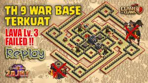 New town hall 9 war base 2020! 1 Bintang 3 Kali Serangan Bukti Replay Th9 War Base Terkuat Clash Of Clans Youtube