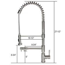 stainless steel coil spring pull out