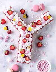 Grease your cake pan including the section dividers using baking spray. 37 Of The Most Beautiful Alphabet Cake Designs The Wonder Cottage Alphabet Cake Cake Lettering Cake Designs