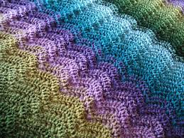 The crochet floral beauty throw is a really neat looking crochet blanket where the yarn changes colour on its own. Knitsister1 S Floral Enchantment Throw Ravelry