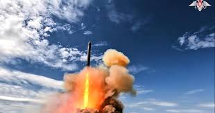 Putin hails Russia's test launch of new ICBM known as Satan II, calls it "most powerful missile in the world"
