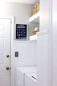 Beadboard Paneling Transforms Laundry Room Laundry Room Makeover Laundry Room Decor Room Makeover