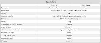 Cr 95c Pearl Black Icepipe 95w Fanless Cpu Cooler Nofan Cr 95c Icepipe Copper Cpu Cooler Review Eteknix