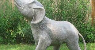 Bear Statue Garden Design