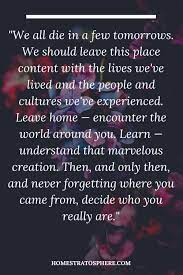 40 Heartfelt Leaving Home Quotes And Sayings Home Stratosphere