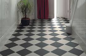 Is it safe to cut cracked mosaic glass tiles? Diamond Shaped Floor Tiles White Tiles With Black Diamonds On The Floor