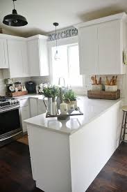 beautiful kitchen counter decorating
