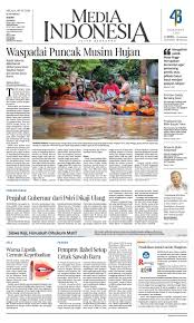 Beruntungnya indonesia memiliki banyak bahasa sehingga ada banyak bahasa daerah di indonesia yang membuat masyarakatnya. Media Indonesia 06 02 2018 06022018052558 By Oppah Issuu