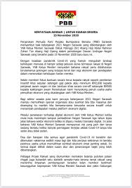 Menteri hukum dan ham, yasonna h. Gps Gabungan Parti Sarawak Official Postingan Facebook