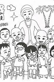 There is absolutely no doubt that coloring is a fun activity for kids and even adults. Upin And Ipin Coloring Pages Coloring Home