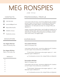 Free Fillable Resume Template Mpronspies Com Resume Resume Template Templates