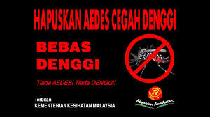 Ayuh perangi aedes agar demam denggi boleh dihindari #tiadaaedes #tiadadenggi #pesanankesihatan. Lagu Tema Psa Bebas Denggi Youtube