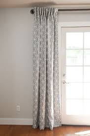 Winnett geometric grommet single curtain panel beautiful geometric. 3 Ways And 23 Ideas To Cover French Door Windows Shelterness
