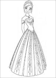 Ana Y Elsa Para Colorear