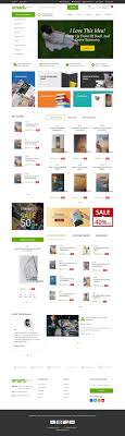 Smartbooks Responsive Book Store Ecommerce Bootstrap 4 Html Template Bookstore Responsive Website Template Templates