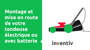 Montage Et Mise En Route De Votre Tondeuse Electrique Ou Avec Batterie Youtube