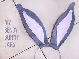 Diy Bendy Bunny Ears Headband Craft Diy Bunny Ears Bunny Ears Headband Bunny Ear