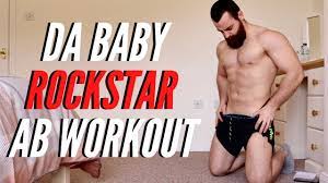 DaBaby - Rockstar | QUICK SIX PACK ABS WORKOUT - YouTube