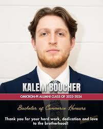 Please join us in congratulating the following Brothers who are now Alumni  of the Kappa Sigma Fraternity's Omicron-Pi Chapter: Alex De Coteau-Nedd