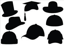 Hat Silhouette Vector Clipart Fete Des Peres Techniques Couture Dessin