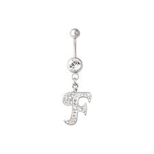 Bijou Nombril Pendant Acier 316l Crystal Evolution Lettre F Strass Bnea F Catalogue Bijoux Piercing