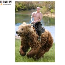 The images of russian president vladimir putin riding a bear while shirtless have already become iconic, flooding social media, with many wondering if they are real. Diadiy Diamond Embroidery 5d Diy Diamond Painting Putin Diamond Painting Cross Stitch Rhinestone Mosaic Animal Bear Painting Cross Stitch Diamond Painting Cross Stitch5d Diy Aliexpress