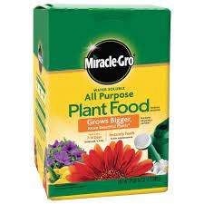 Time to enter to win a $100 home depot gift card! Miracle Gro Water Soluble 1 5 Lb All Purpose Plant Food 2001123 The Home Depot
