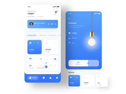 Smart Home App App Interface Design Mobile App Design Smart Home Design