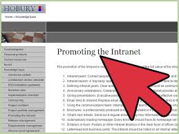 Ein intranet ist in bezug darauf, dass es eine sammlung aus dokumenten ist, die über hyperlinks miteinander verknüpft sind, ähnlich wie das internet. Ein Intranet Erstellen 8 Schritte Mit Bildern Wikihow